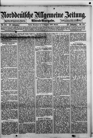 Norddeutsche allgemeine Zeitung vom 05.11.1887
