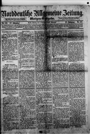 Norddeutsche allgemeine Zeitung vom 06.11.1887