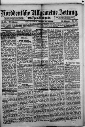 Norddeutsche allgemeine Zeitung vom 03.12.1887