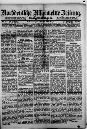Norddeutsche allgemeine Zeitung vom 04.12.1887