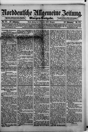 Norddeutsche allgemeine Zeitung vom 09.12.1887