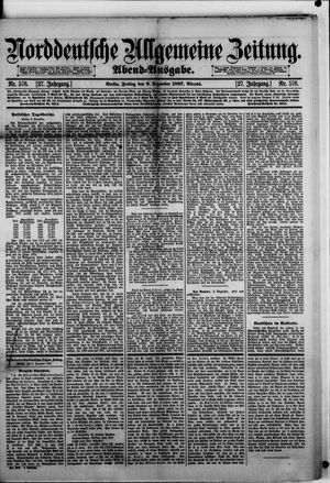 Norddeutsche allgemeine Zeitung vom 09.12.1887