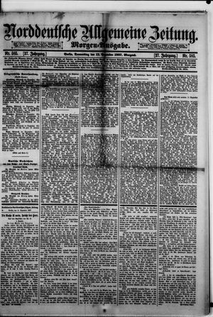 Norddeutsche allgemeine Zeitung vom 15.12.1887