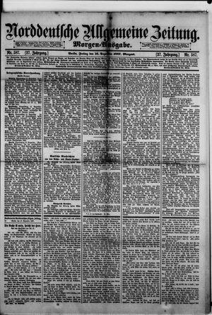 Norddeutsche allgemeine Zeitung vom 16.12.1887