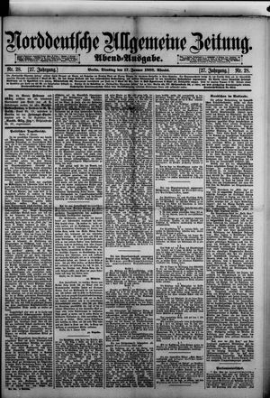 Norddeutsche allgemeine Zeitung vom 17.01.1888