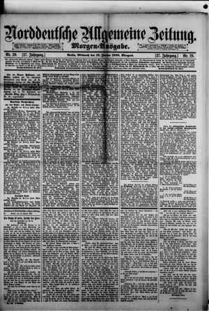 Norddeutsche allgemeine Zeitung vom 18.01.1888