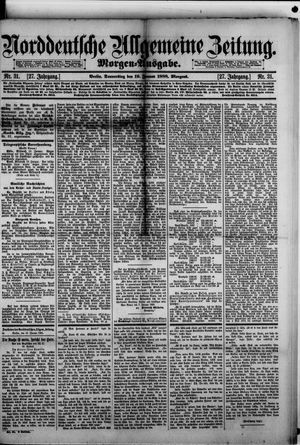 Norddeutsche allgemeine Zeitung vom 19.01.1888