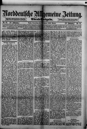 Norddeutsche allgemeine Zeitung vom 19.01.1888