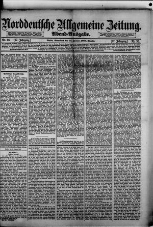 Norddeutsche allgemeine Zeitung vom 21.01.1888