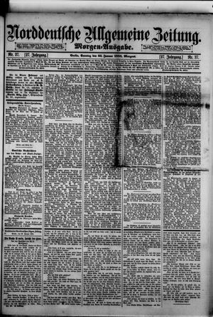 Norddeutsche allgemeine Zeitung vom 22.01.1888