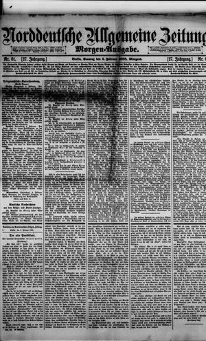 Norddeutsche allgemeine Zeitung vom 05.02.1888