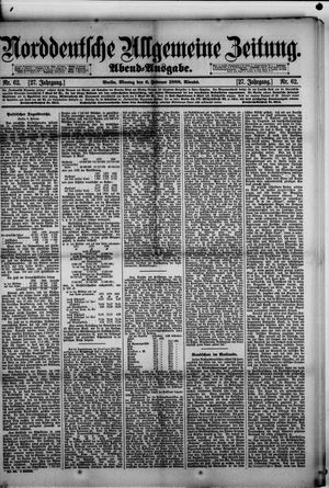 Norddeutsche allgemeine Zeitung vom 06.02.1888