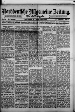 Norddeutsche allgemeine Zeitung vom 07.02.1888