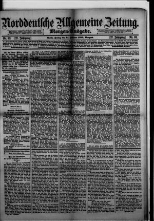 Norddeutsche allgemeine Zeitung vom 24.02.1888