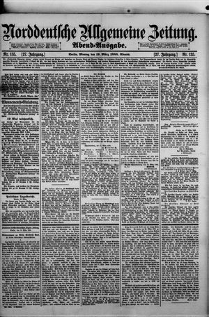 Norddeutsche allgemeine Zeitung vom 19.03.1888