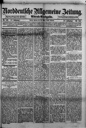 Norddeutsche allgemeine Zeitung vom 23.03.1888