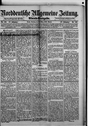 Norddeutsche allgemeine Zeitung vom 27.03.1888