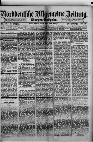 Norddeutsche allgemeine Zeitung vom 28.03.1888