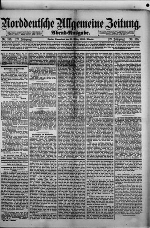Norddeutsche allgemeine Zeitung vom 31.03.1888