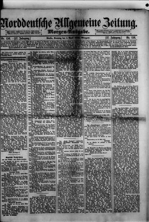 Norddeutsche allgemeine Zeitung vom 01.04.1888