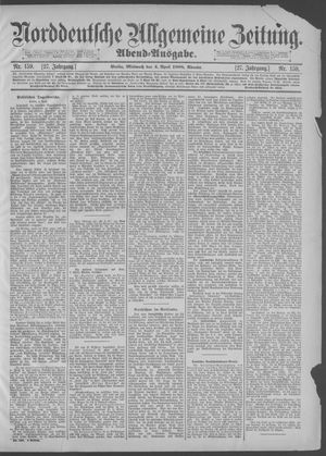 Norddeutsche allgemeine Zeitung on Apr 4, 1888