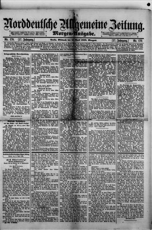 Norddeutsche allgemeine Zeitung vom 11.04.1888