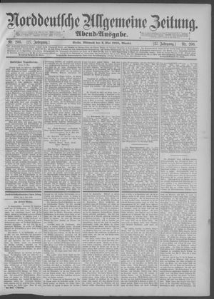 Norddeutsche allgemeine Zeitung vom 02.05.1888