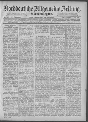 Norddeutsche allgemeine Zeitung on May 3, 1888