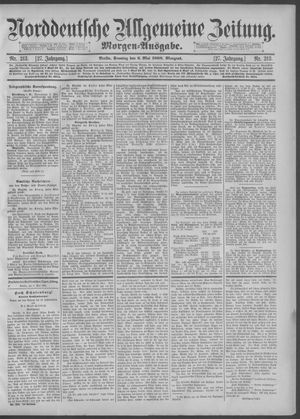 Norddeutsche allgemeine Zeitung on May 6, 1888