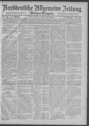 Norddeutsche allgemeine Zeitung vom 13.05.1888