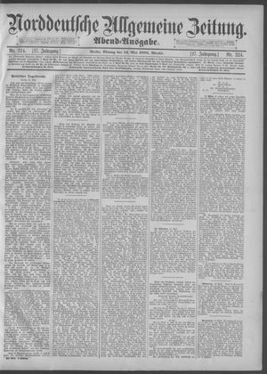 Norddeutsche allgemeine Zeitung vom 14.05.1888