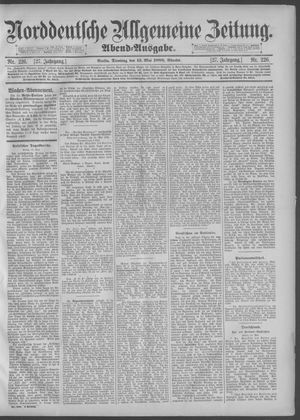 Norddeutsche allgemeine Zeitung vom 15.05.1888