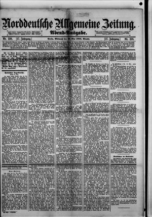 Norddeutsche allgemeine Zeitung vom 23.05.1888