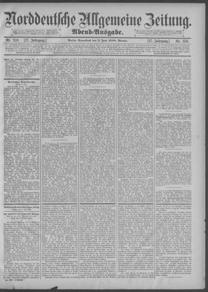 Norddeutsche allgemeine Zeitung vom 02.06.1888