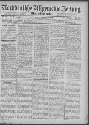 Norddeutsche allgemeine Zeitung vom 04.06.1888