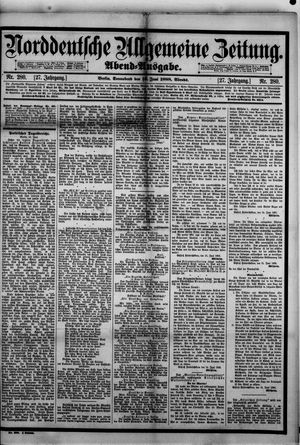 Norddeutsche allgemeine Zeitung vom 16.06.1888