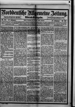 Norddeutsche allgemeine Zeitung on Jun 19, 1888