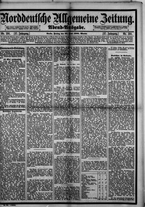 Norddeutsche allgemeine Zeitung vom 22.06.1888
