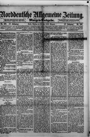 Norddeutsche allgemeine Zeitung vom 26.06.1888