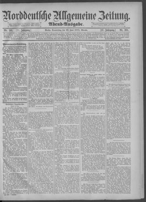 Norddeutsche allgemeine Zeitung vom 28.06.1888