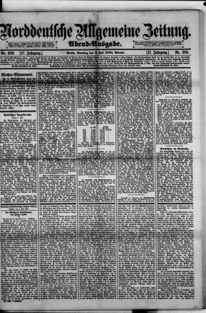 Norddeutsche allgemeine Zeitung vom 03.07.1888