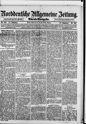 Norddeutsche allgemeine Zeitung vom 11.07.1888
