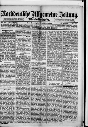 Norddeutsche allgemeine Zeitung vom 12.07.1888