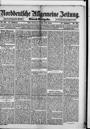 Norddeutsche allgemeine Zeitung vom 17.07.1888