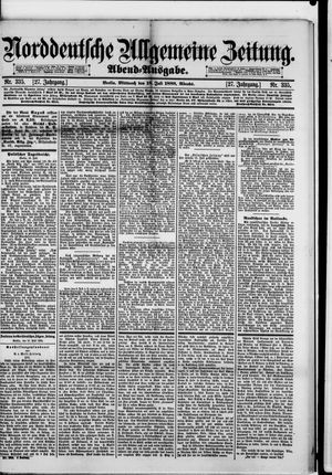 Norddeutsche allgemeine Zeitung on Jul 18, 1888