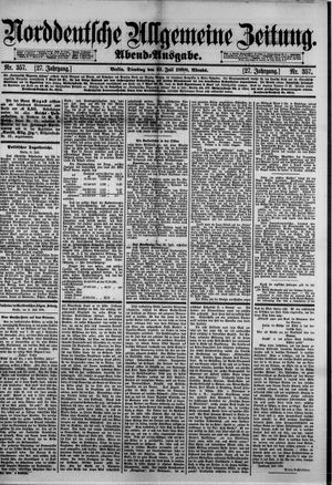 Norddeutsche allgemeine Zeitung vom 31.07.1888
