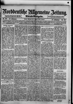 Norddeutsche allgemeine Zeitung vom 06.08.1888