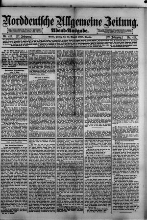 Norddeutsche allgemeine Zeitung vom 31.08.1888