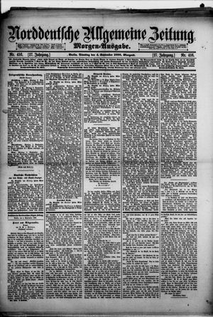 Norddeutsche allgemeine Zeitung vom 04.09.1888