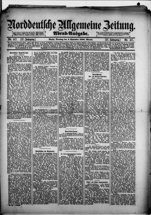Norddeutsche allgemeine Zeitung vom 04.09.1888